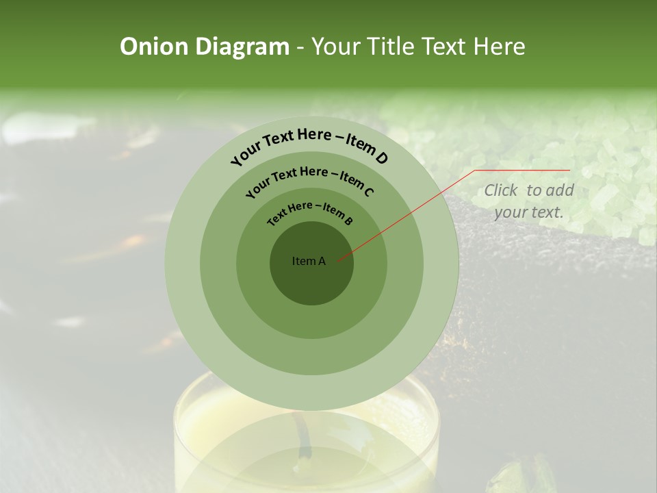 Life Relaxation Vertical PowerPoint Template