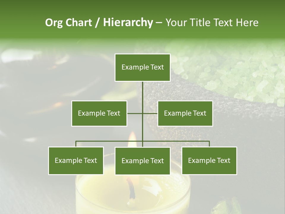 Life Relaxation Vertical PowerPoint Template