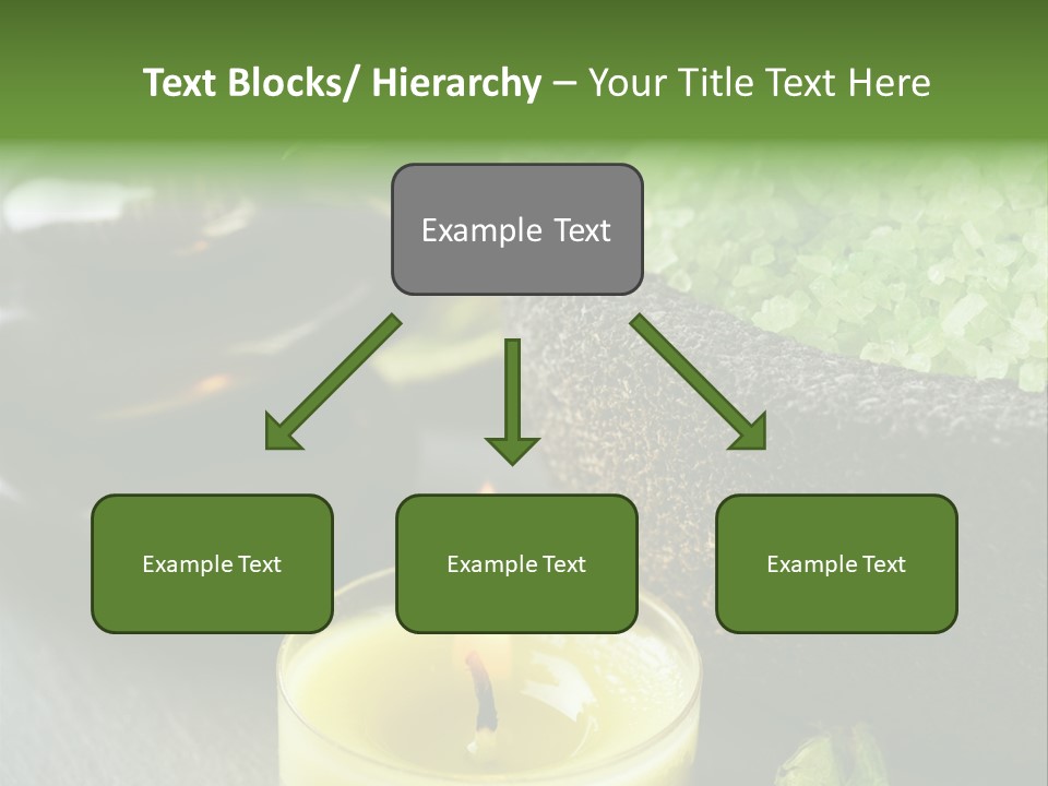 Life Relaxation Vertical PowerPoint Template