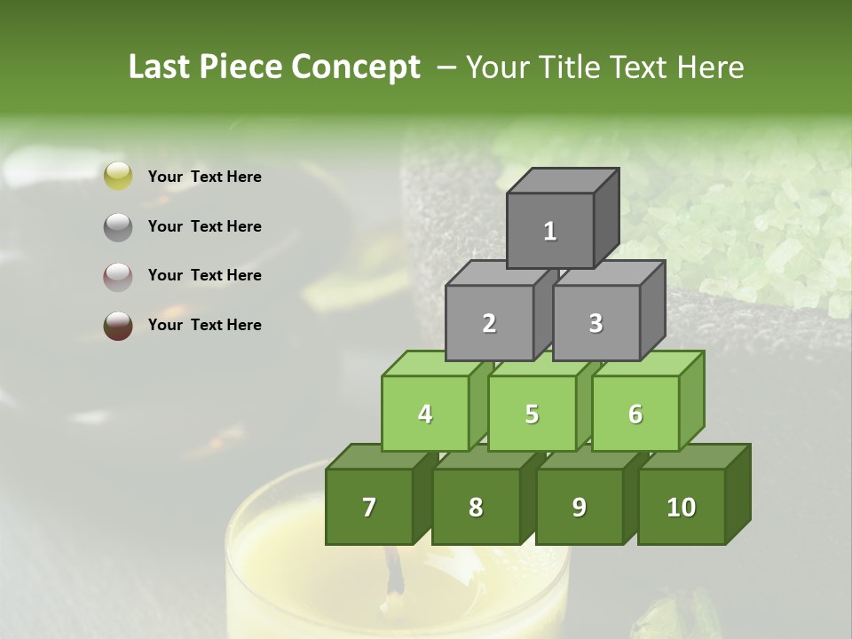 Life Relaxation Vertical PowerPoint Template