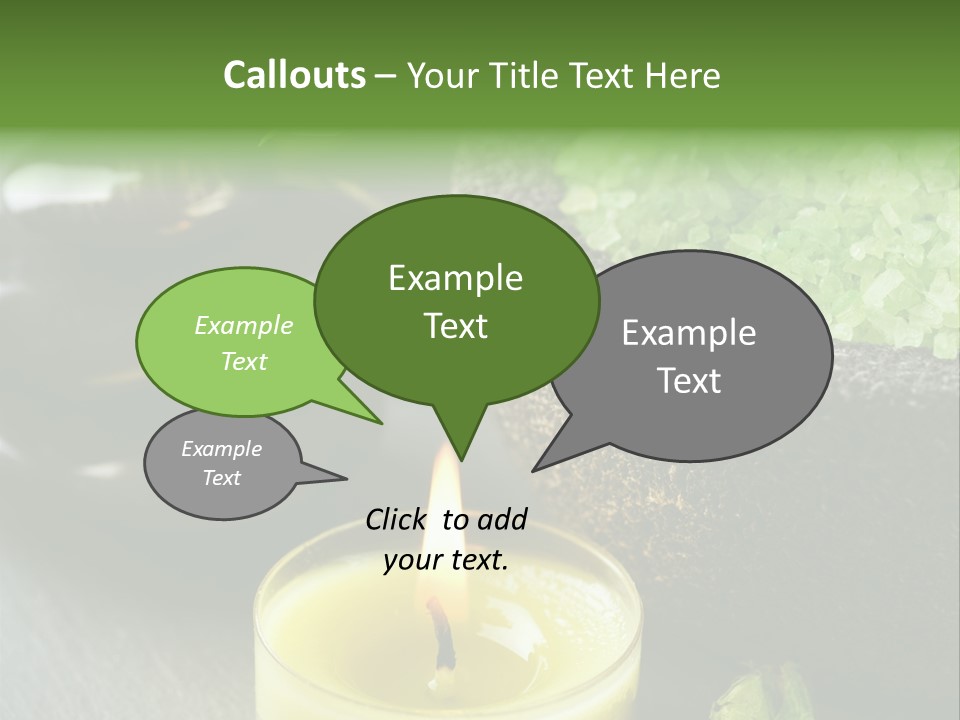 Life Relaxation Vertical PowerPoint Template
