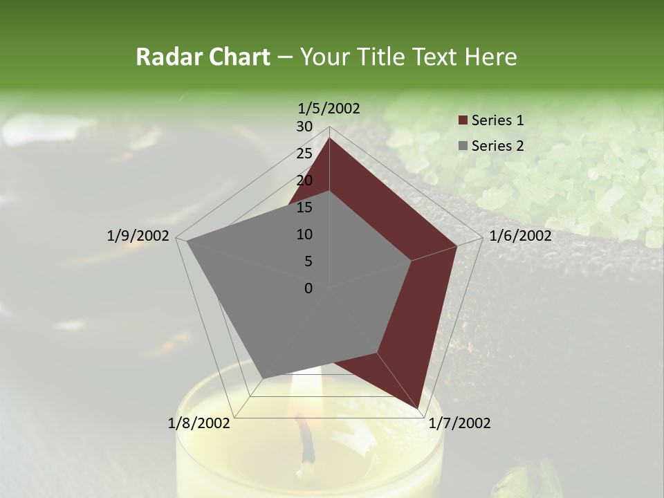 Life Relaxation Vertical PowerPoint Template