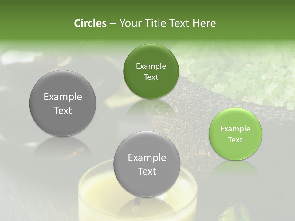 Life Relaxation Vertical PowerPoint Template