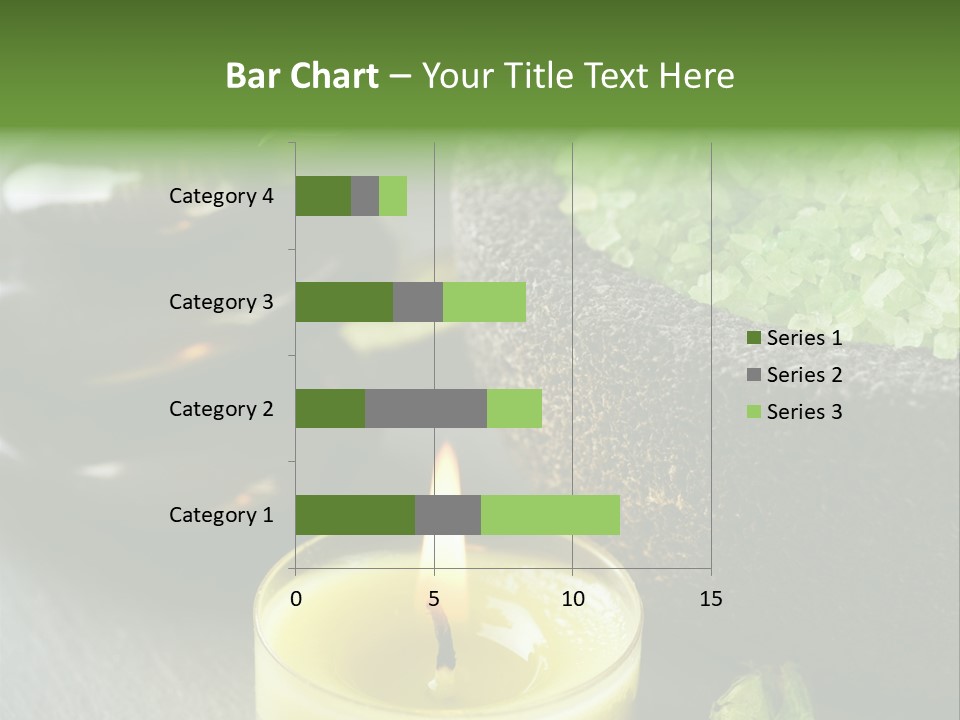 Life Relaxation Vertical PowerPoint Template