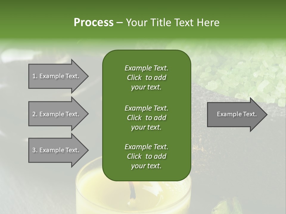 Life Relaxation Vertical PowerPoint Template