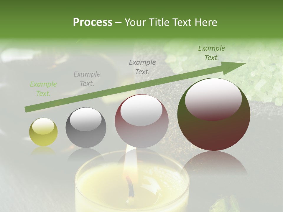 Life Relaxation Vertical PowerPoint Template