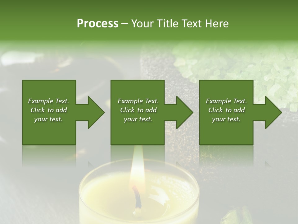 Life Relaxation Vertical PowerPoint Template