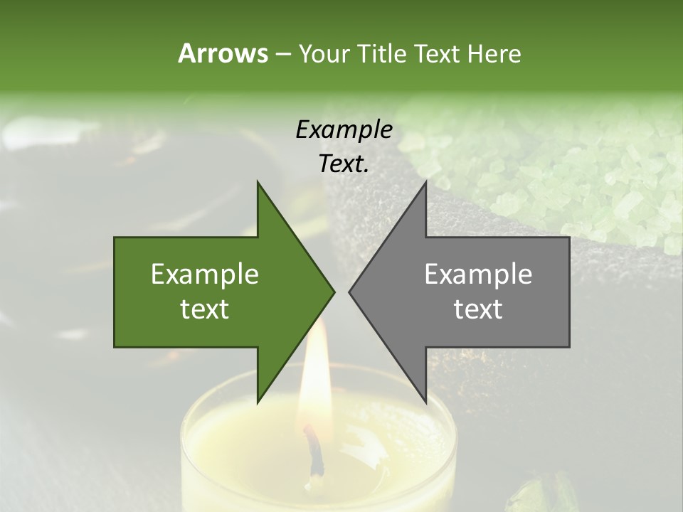 Life Relaxation Vertical PowerPoint Template