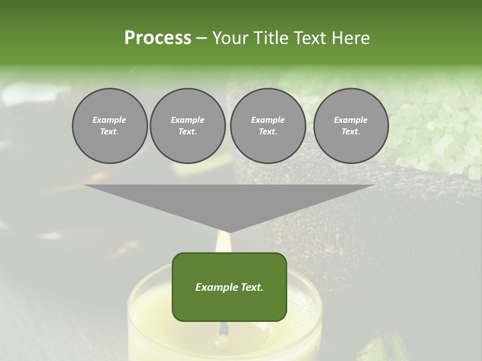 Life Relaxation Vertical PowerPoint Template