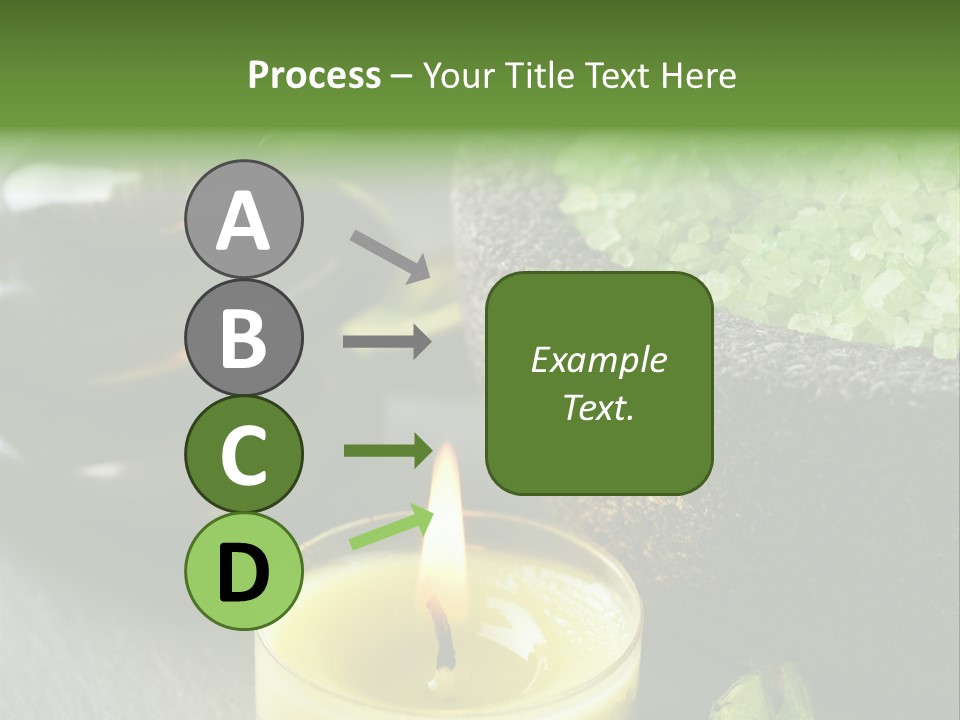 Life Relaxation Vertical PowerPoint Template