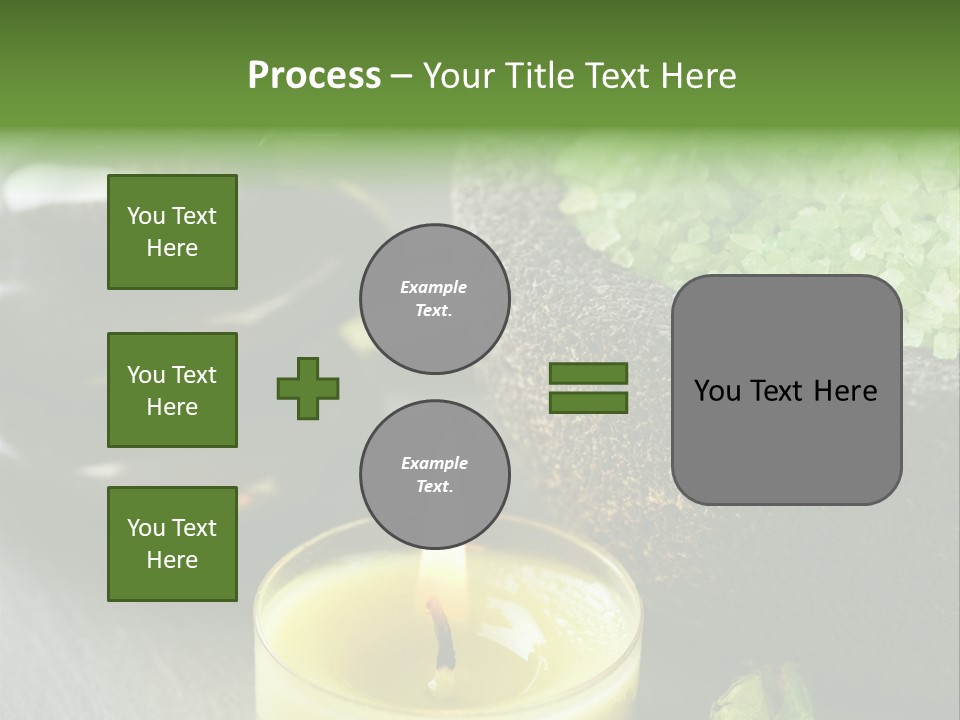 Life Relaxation Vertical PowerPoint Template
