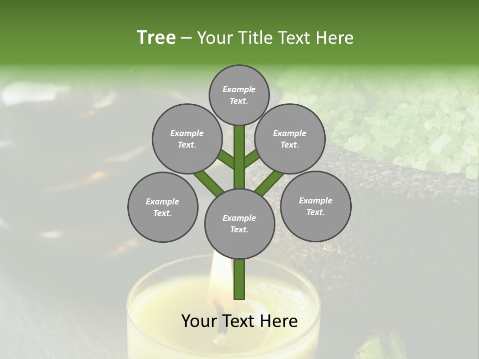 Life Relaxation Vertical PowerPoint Template