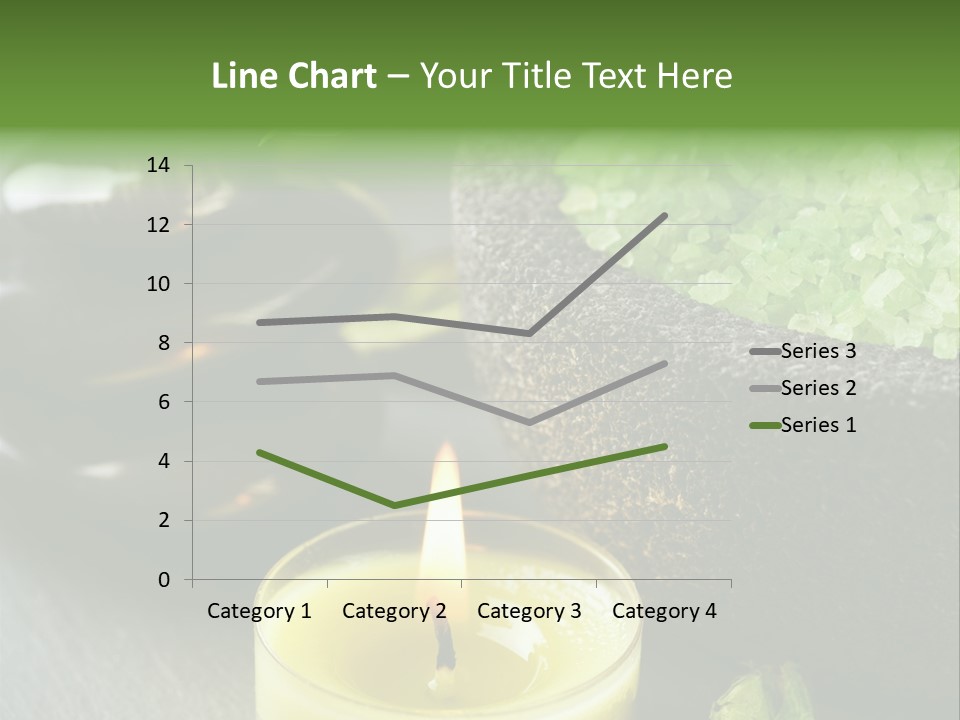 Life Relaxation Vertical PowerPoint Template