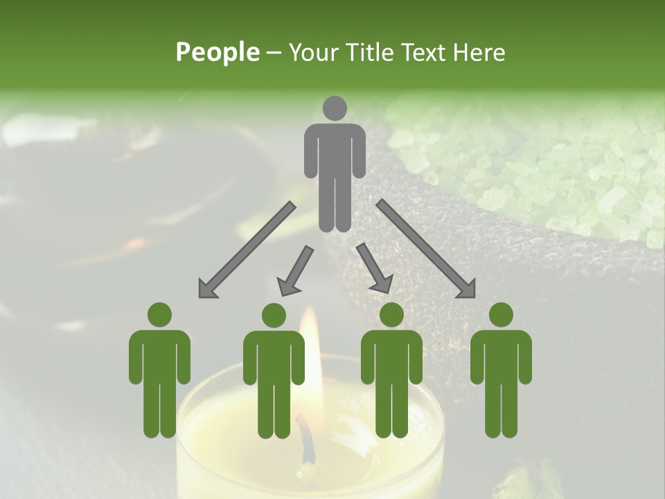 Life Relaxation Vertical PowerPoint Template