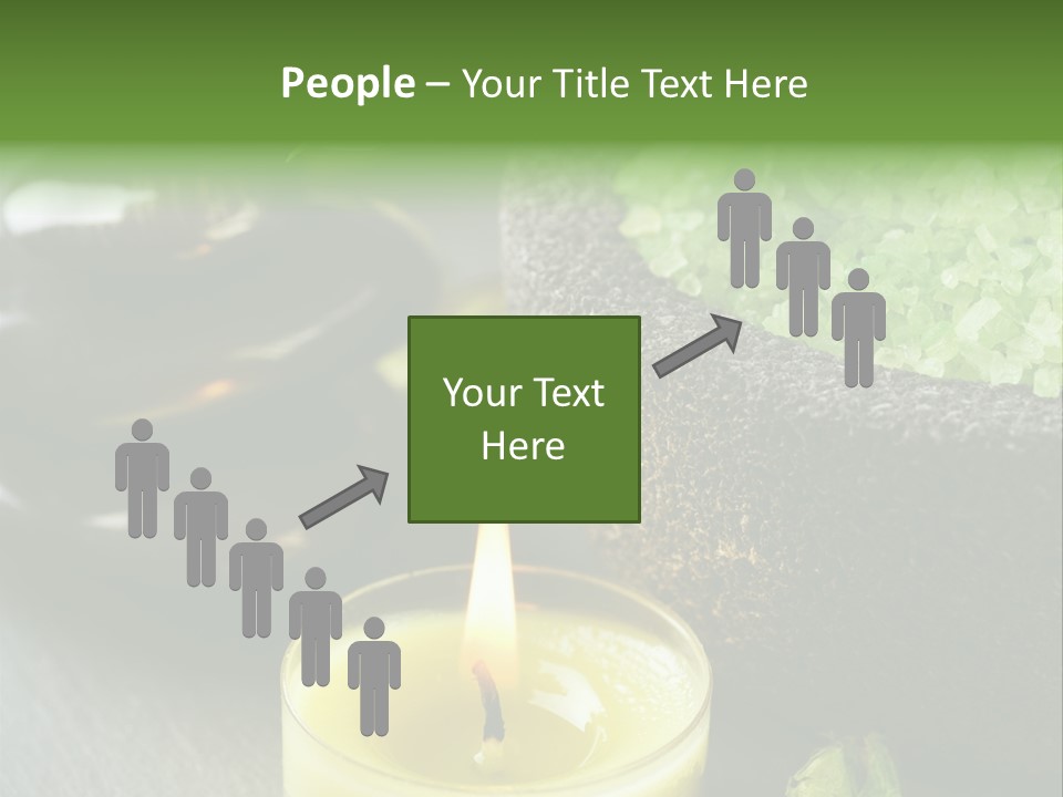 Life Relaxation Vertical PowerPoint Template