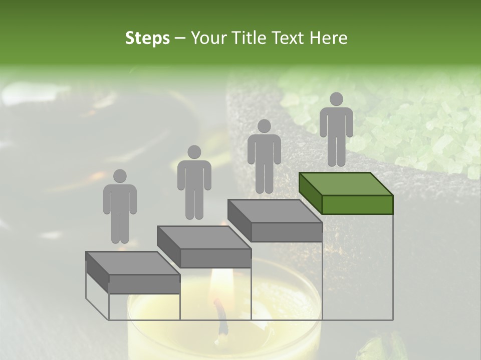 Life Relaxation Vertical PowerPoint Template