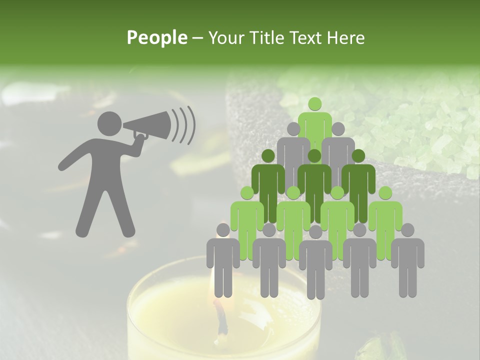 Life Relaxation Vertical PowerPoint Template