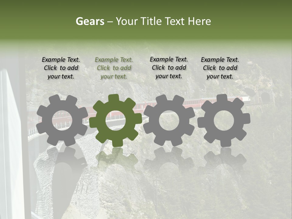 Seen Leisure Snow PowerPoint Template