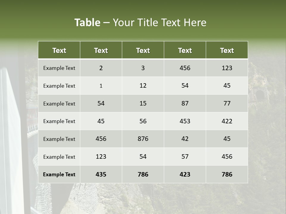 Seen Leisure Snow PowerPoint Template
