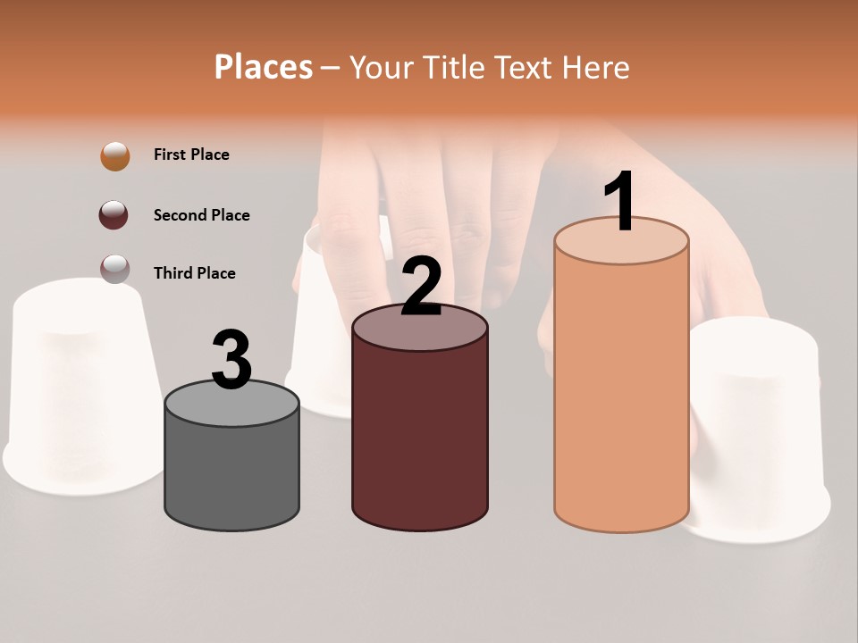 Criminal Trick Finger PowerPoint Template