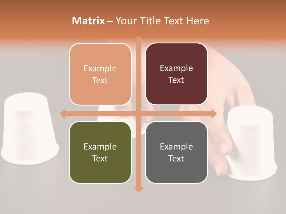 Criminal Trick Finger PowerPoint Template