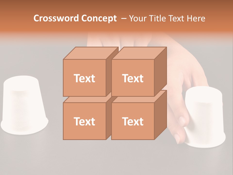 Criminal Trick Finger PowerPoint Template