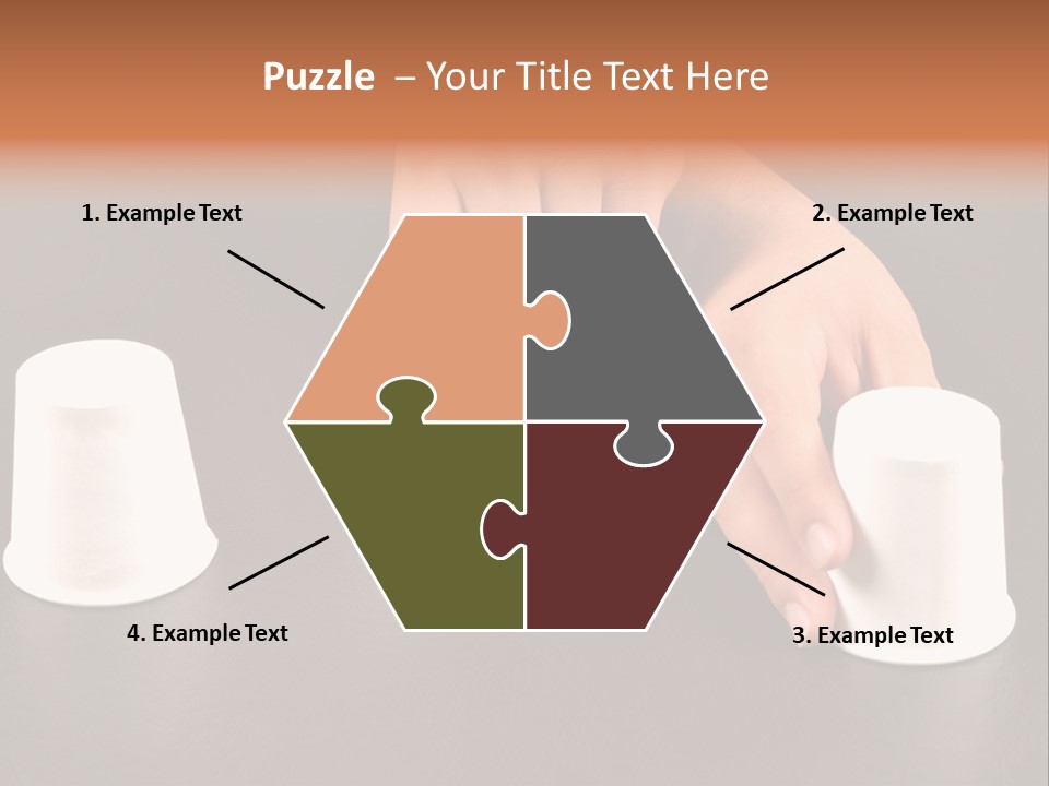 Criminal Trick Finger PowerPoint Template