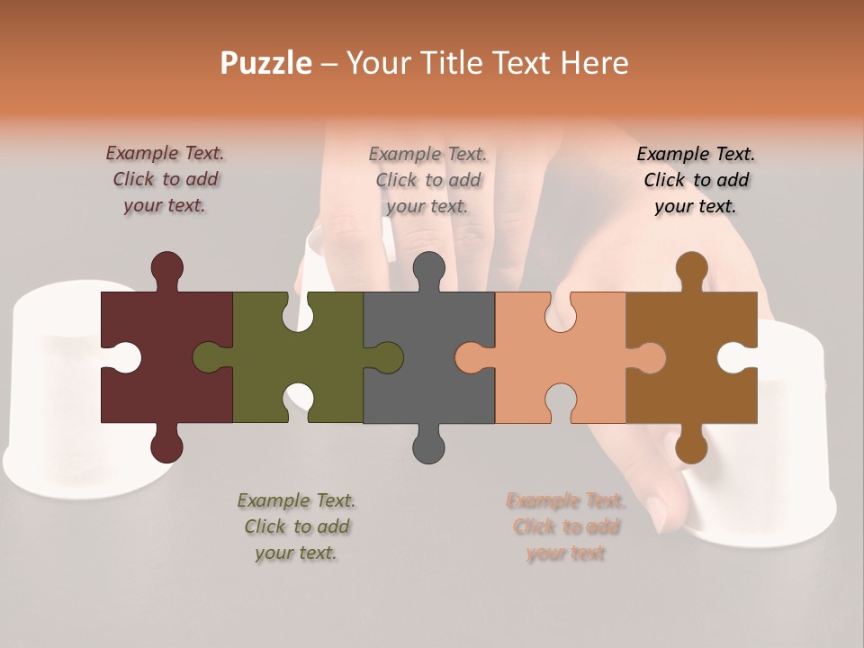 Criminal Trick Finger PowerPoint Template