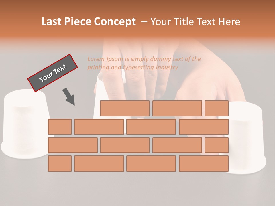Criminal Trick Finger PowerPoint Template