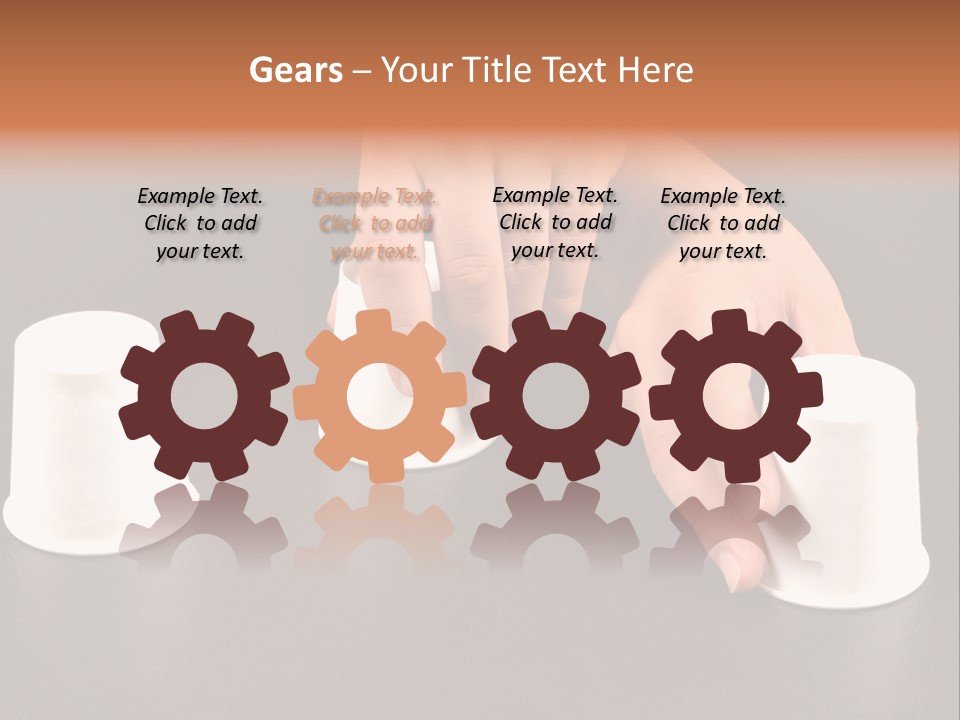 Criminal Trick Finger PowerPoint Template