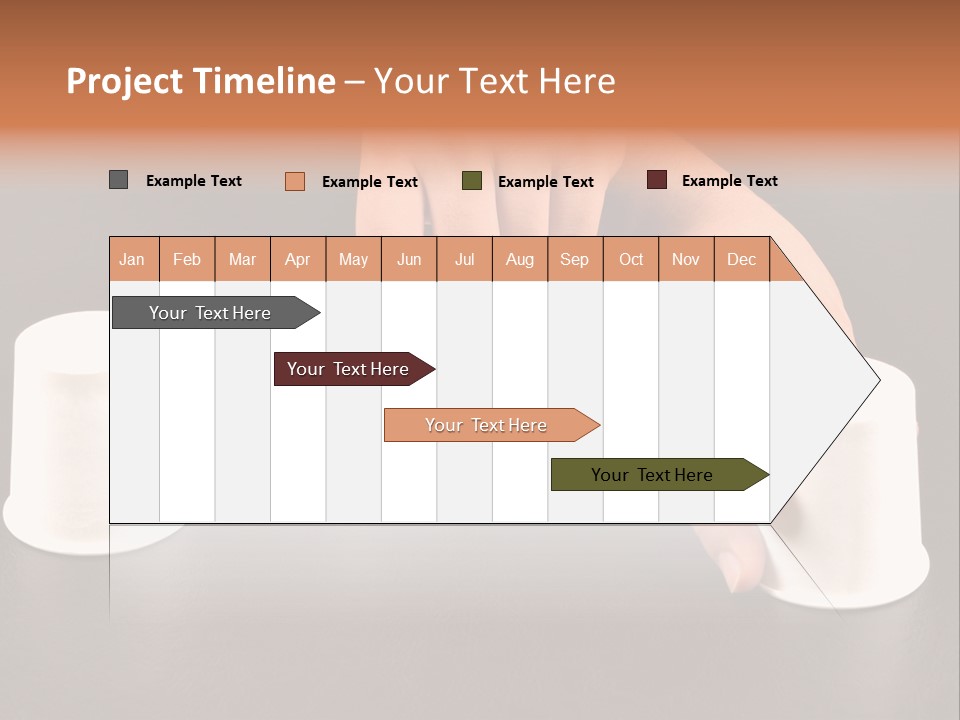 Criminal Trick Finger PowerPoint Template