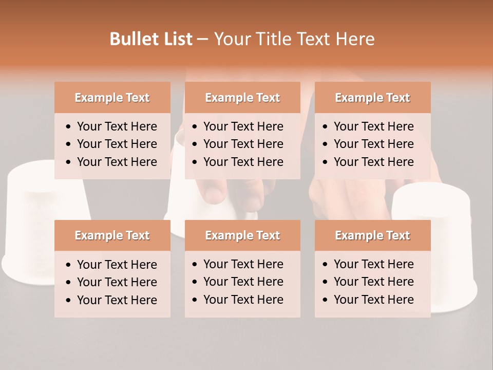 Criminal Trick Finger PowerPoint Template