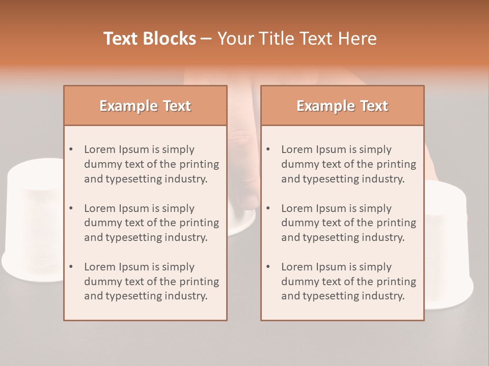 Criminal Trick Finger PowerPoint Template