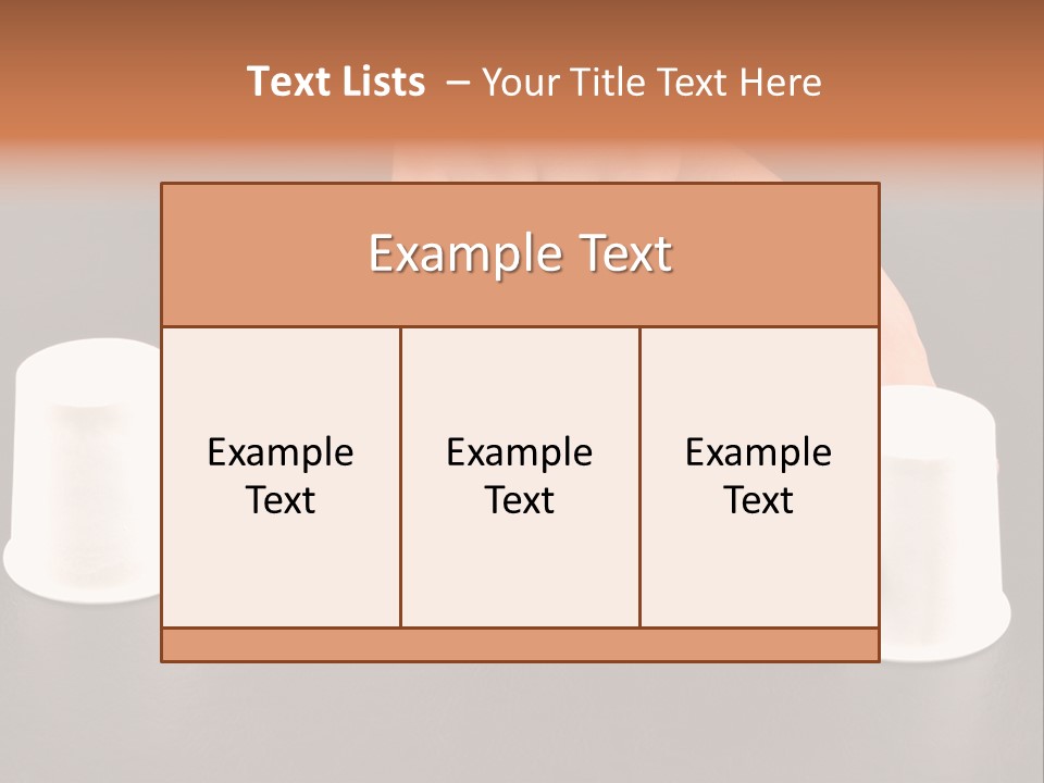 Criminal Trick Finger PowerPoint Template