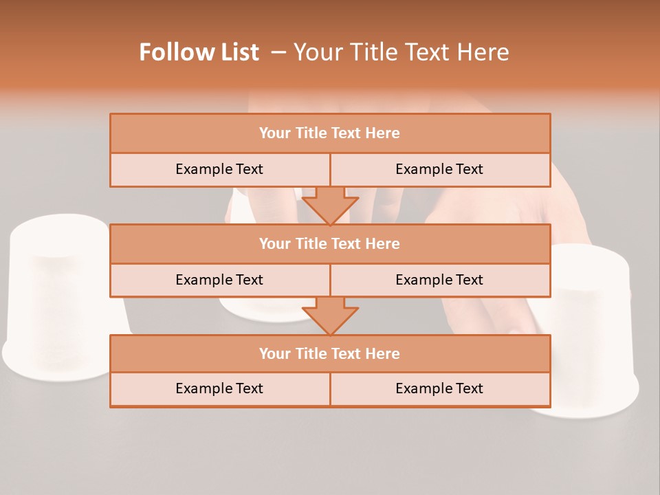 Criminal Trick Finger PowerPoint Template