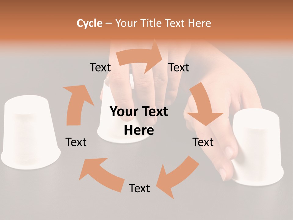 Criminal Trick Finger PowerPoint Template