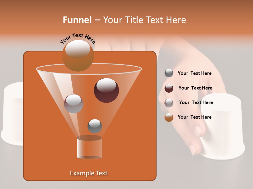 Criminal Trick Finger PowerPoint Template