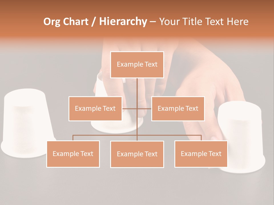 Criminal Trick Finger PowerPoint Template