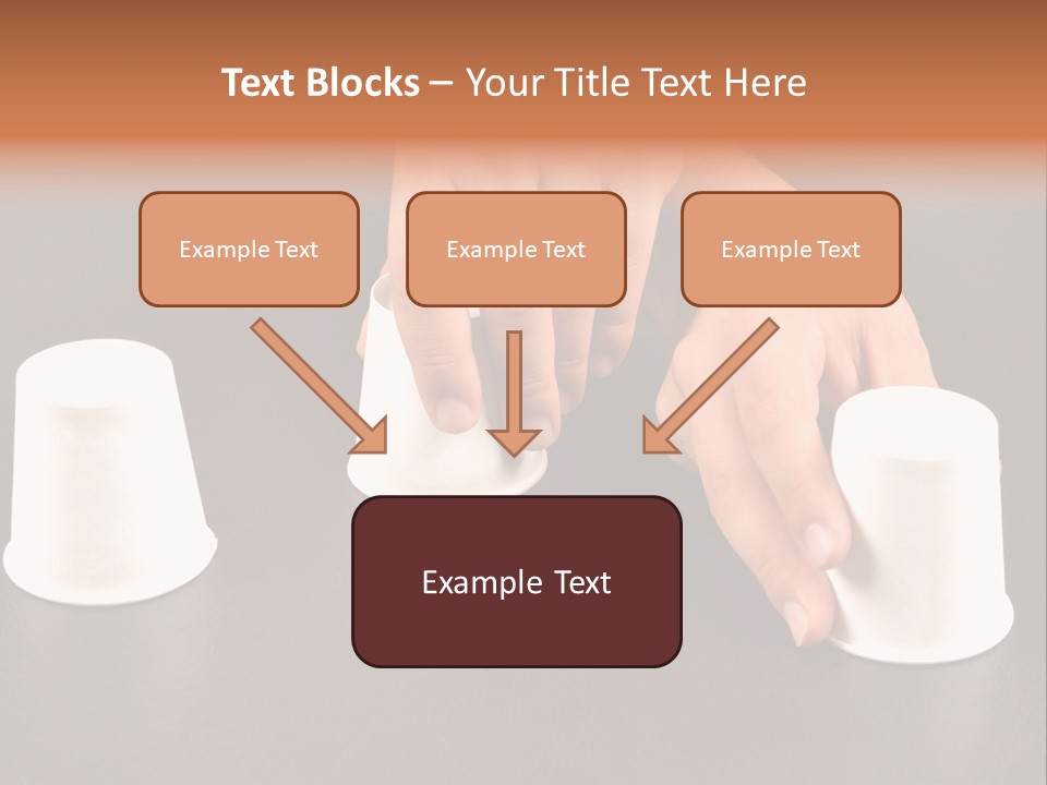 Criminal Trick Finger PowerPoint Template