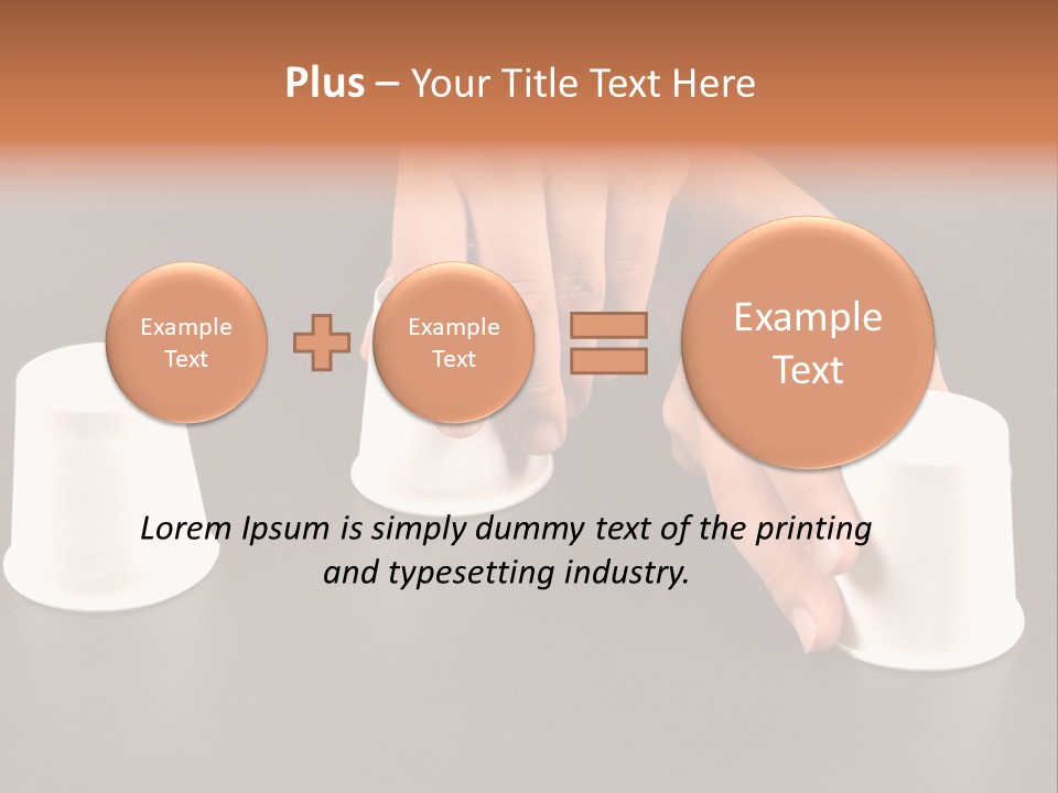 Criminal Trick Finger PowerPoint Template