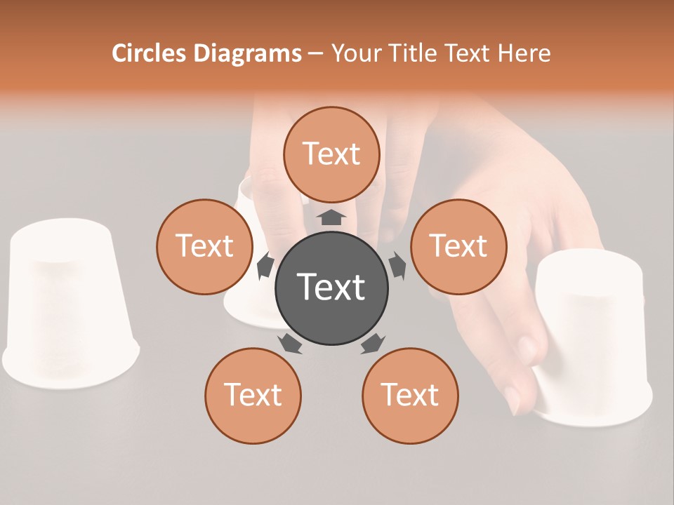 Criminal Trick Finger PowerPoint Template