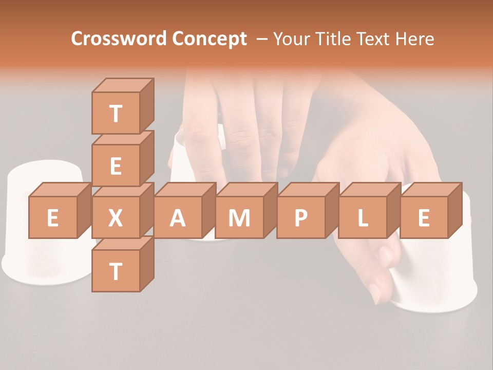 Criminal Trick Finger PowerPoint Template