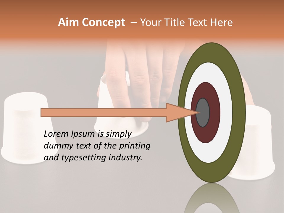 Criminal Trick Finger PowerPoint Template