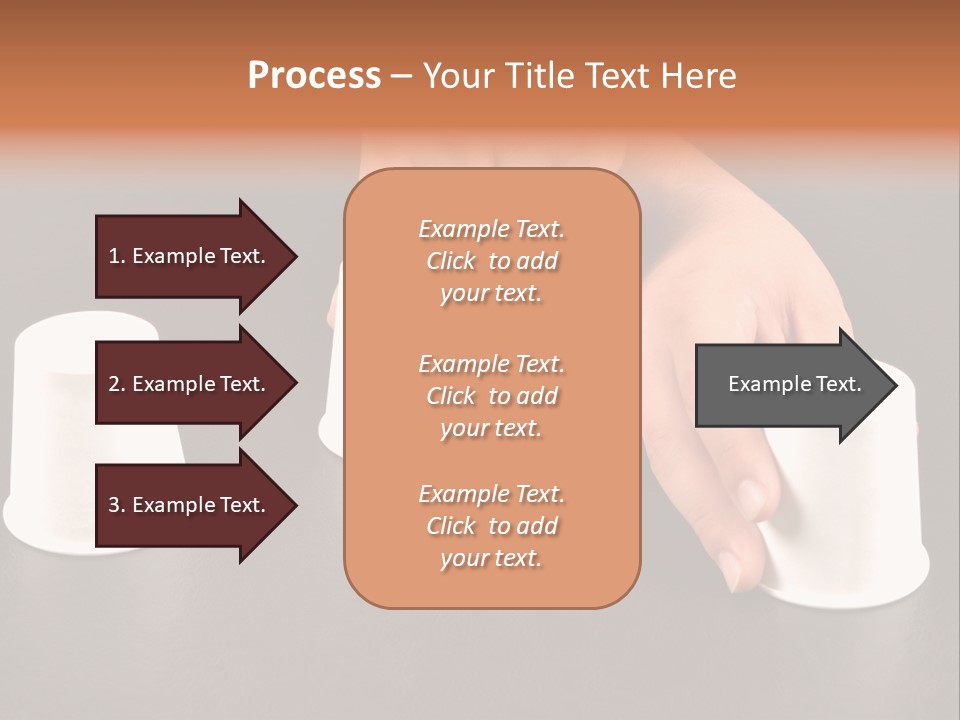 Criminal Trick Finger PowerPoint Template
