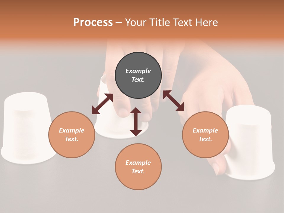Criminal Trick Finger PowerPoint Template
