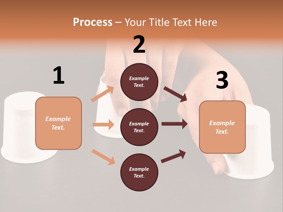 Criminal Trick Finger PowerPoint Template