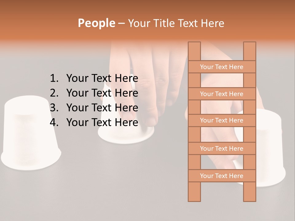 Criminal Trick Finger PowerPoint Template