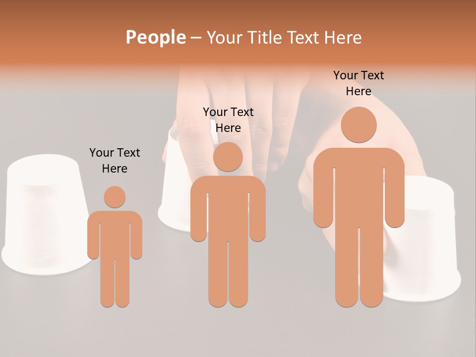 Criminal Trick Finger PowerPoint Template