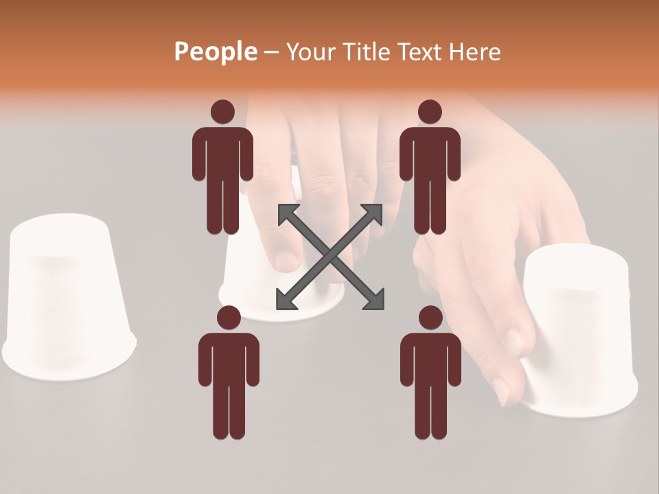 Criminal Trick Finger PowerPoint Template