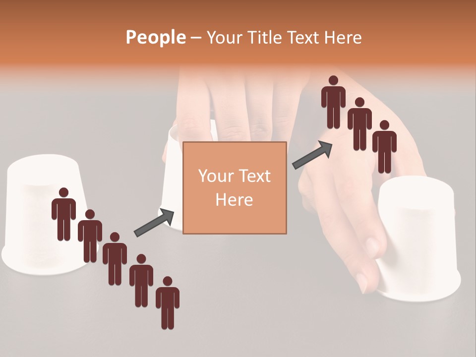 Criminal Trick Finger PowerPoint Template